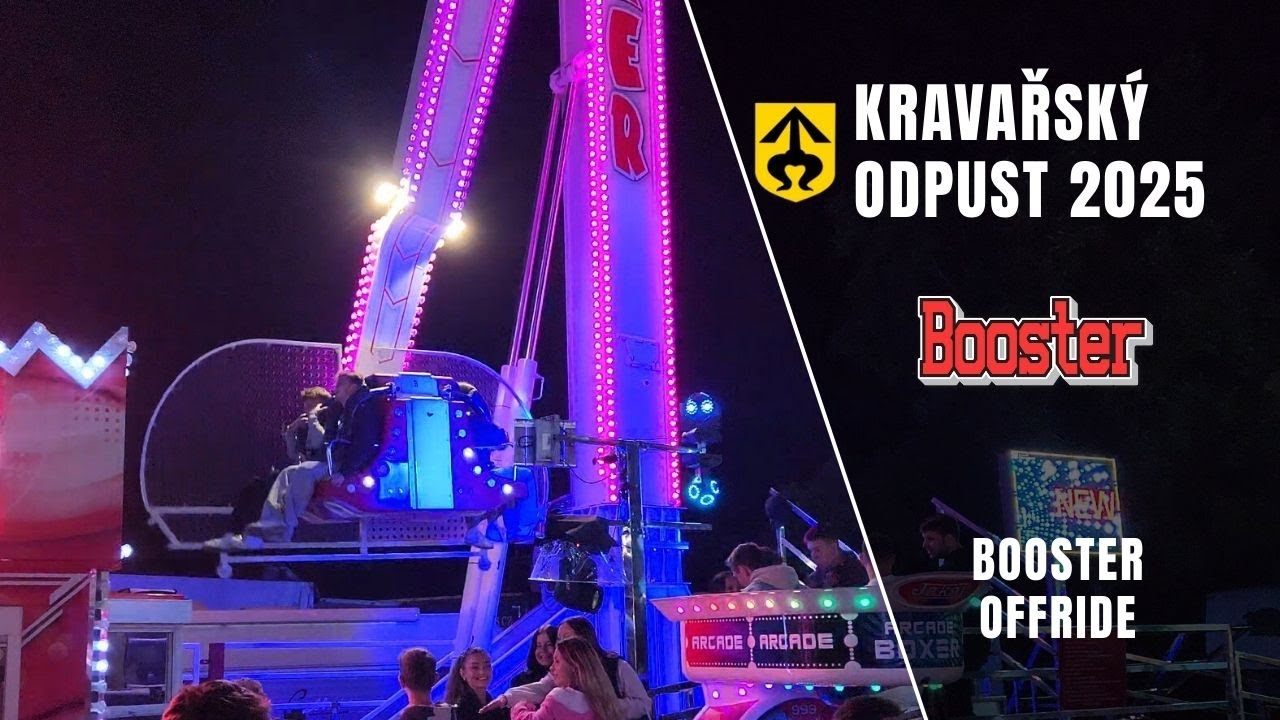 Atrakce Booster Offride | Kravařský odpust 2025