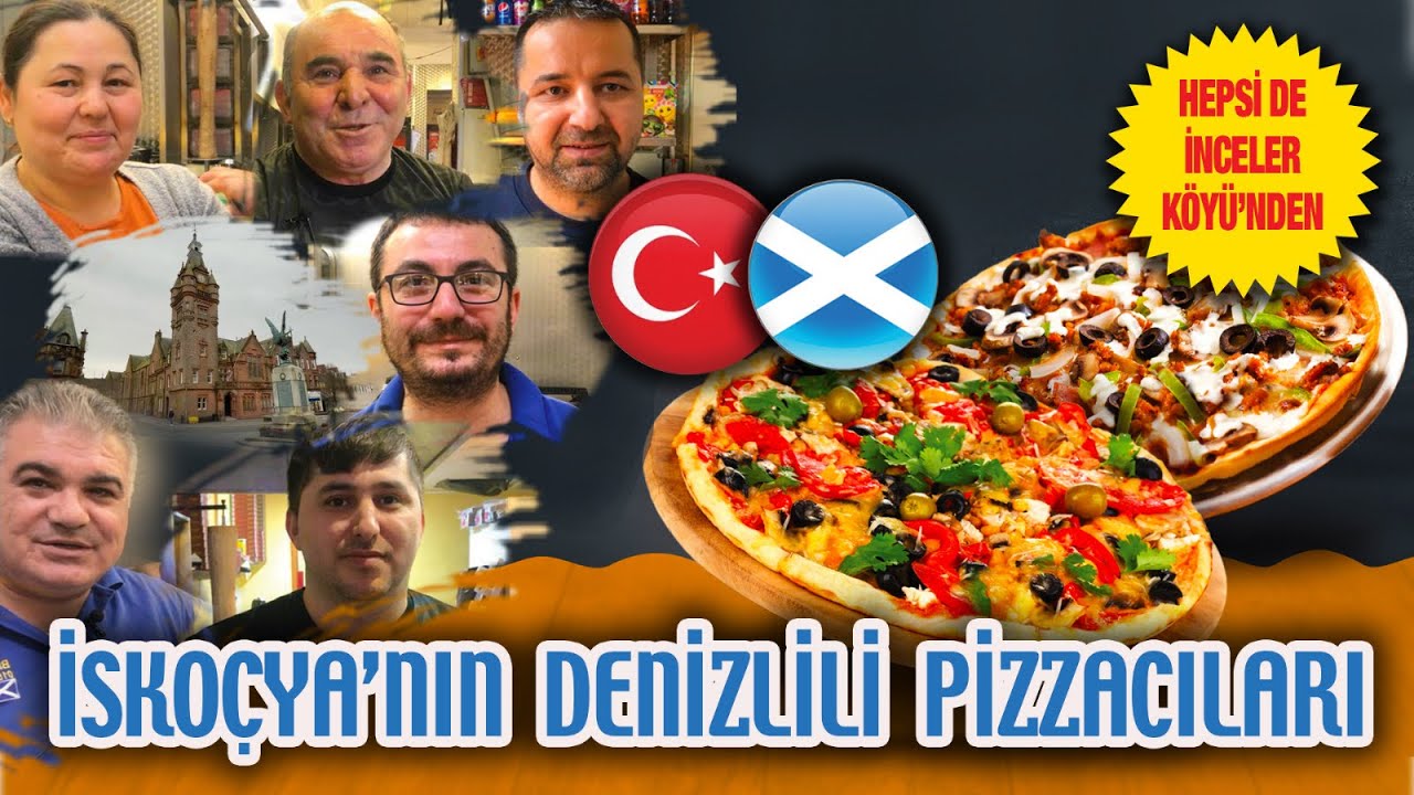 Denizli’den geldiler, İskoçya’yı doyuruyorlar: Denizlili pizzacılar