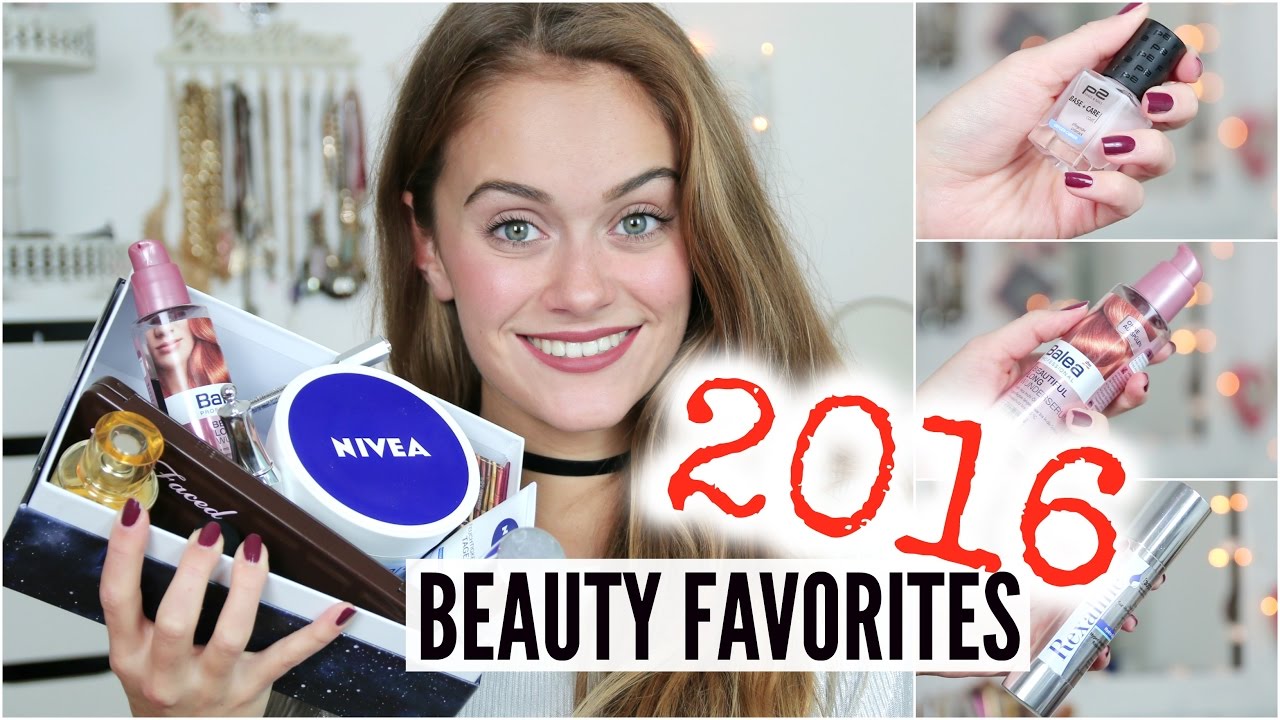 PRODUKTEMPFEHLUNGEN FÜR EUCH: meine Beauty-Favoriten 2016 | Haut, Haare, Make-up
