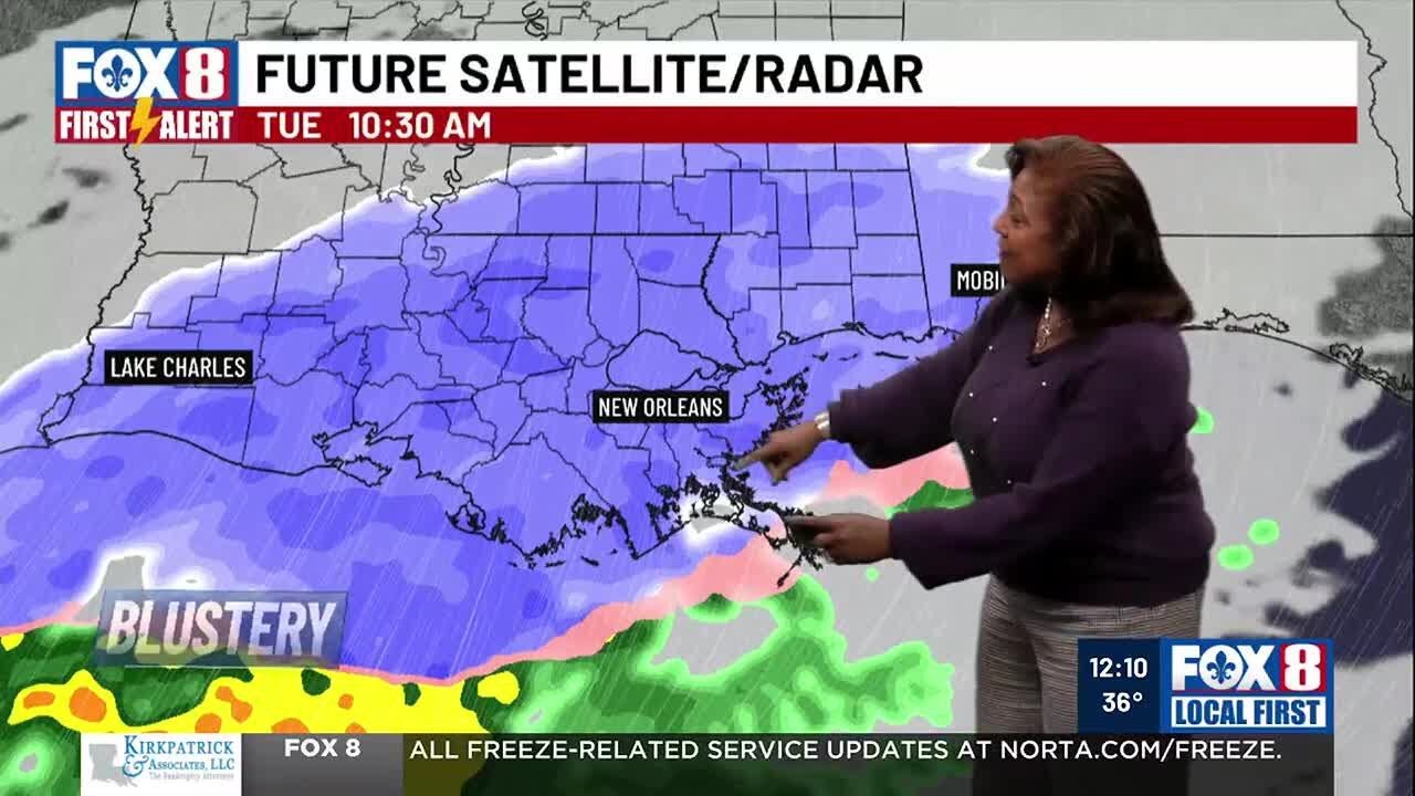 Last day to prepare for historic snowfall in south Louisiana