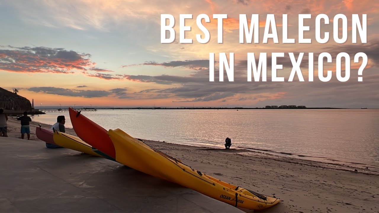 Malecon in La Paz BCS Mexico