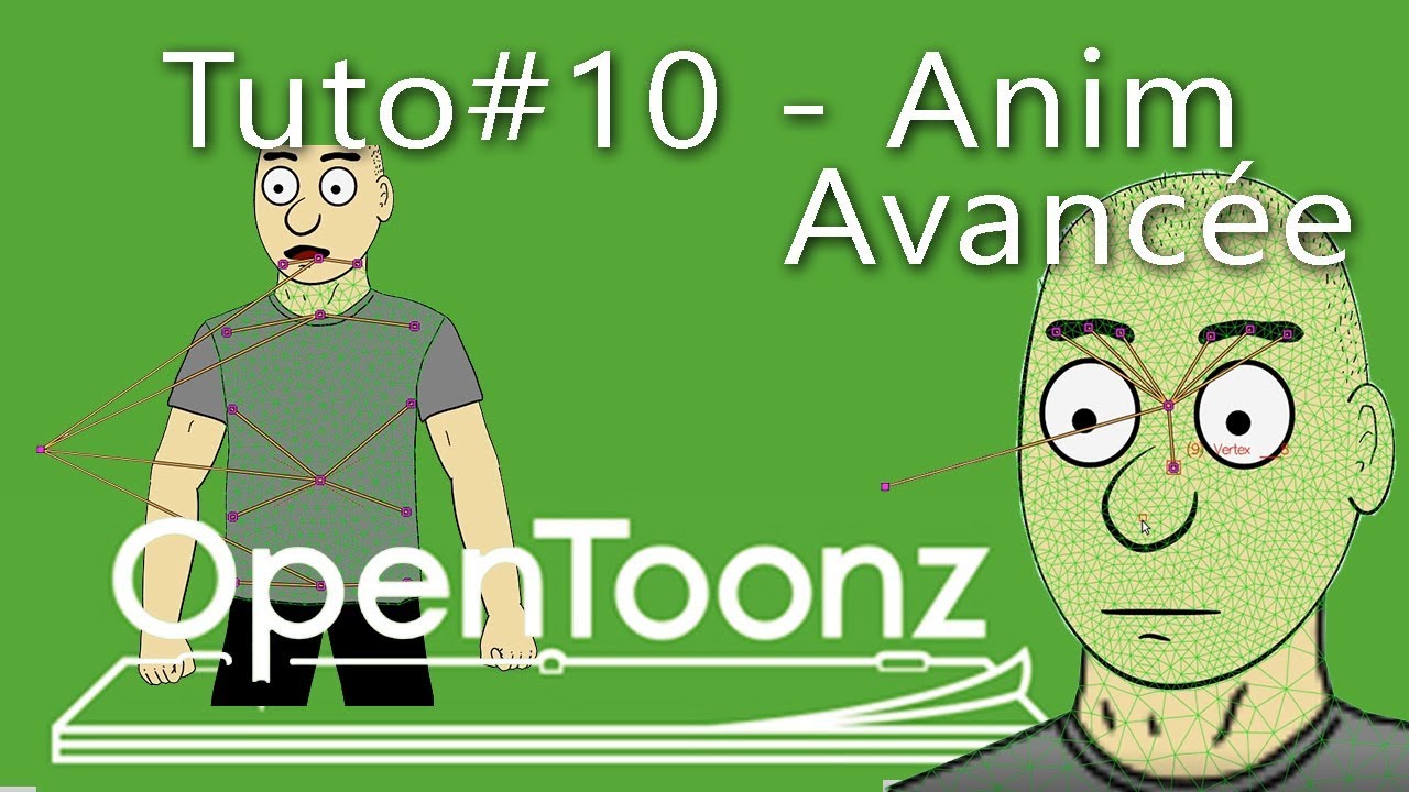 Tuto OpenToonZ#10 - Animation avancée personnage
