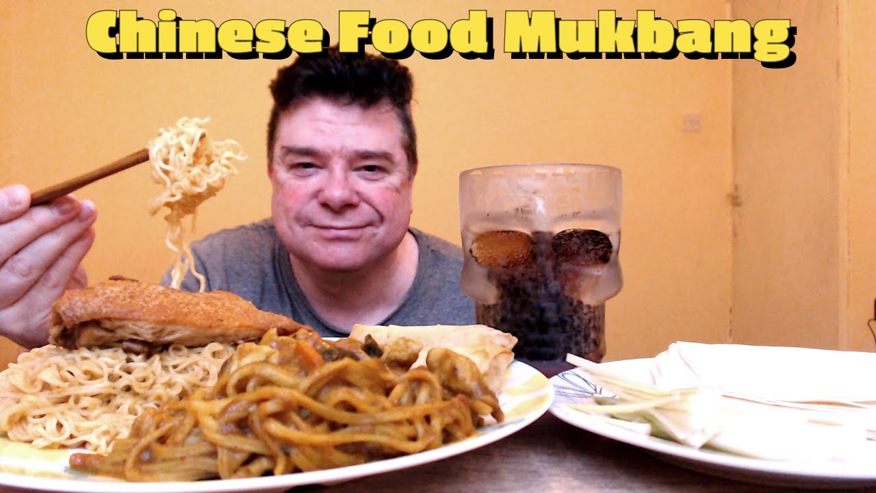 ASMR - Chinese Food Mukbang (Bruce Lee's Way Of The Dragon Ramble)