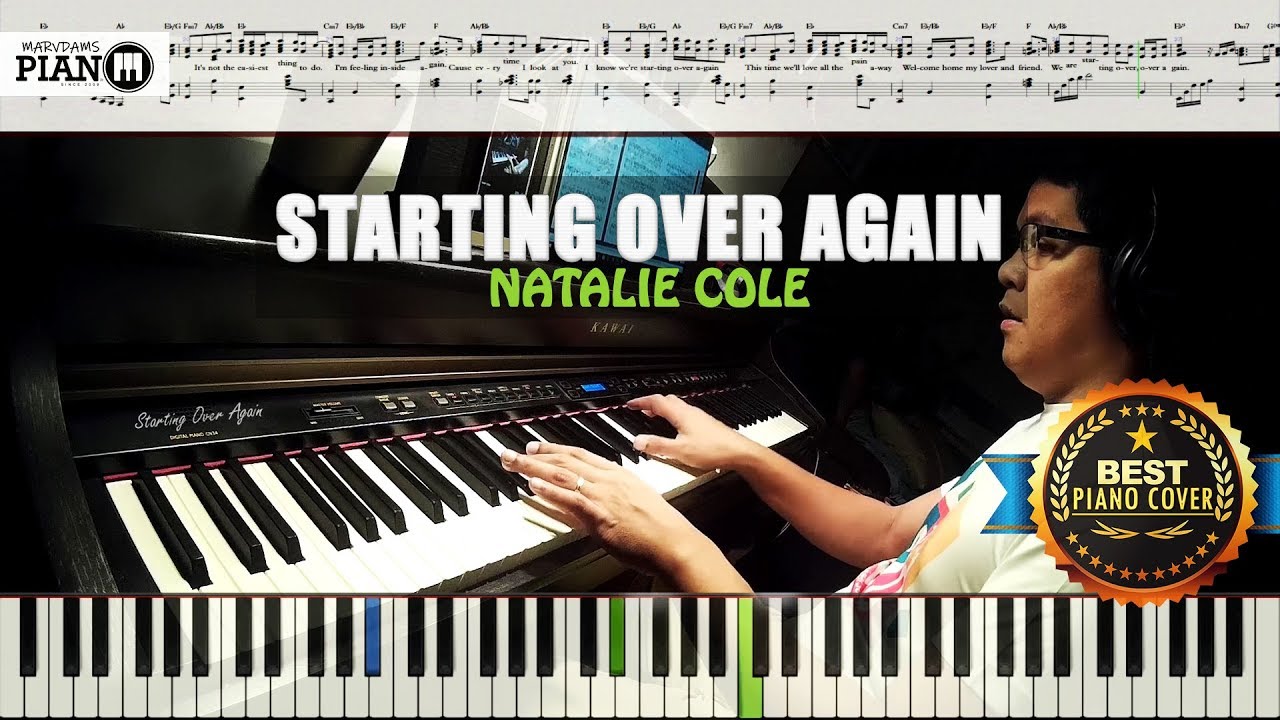 ♪ Starting Over Again - Piano Cover Tutorial Guide
