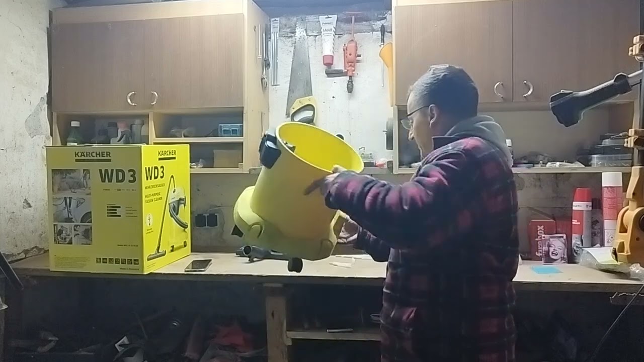 ODKURZACZ WARSZTATOWY KARCHER 