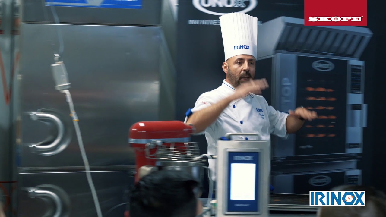 SKOPE Irinox Blast Chilling Demonstration - The Pastry and Bakery Event 2018 (short version)