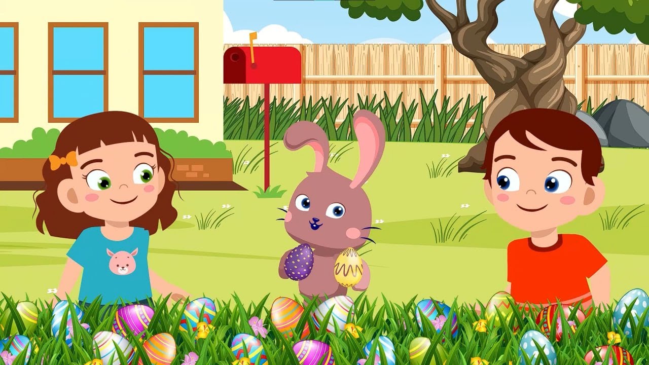 Colaj c&acirc;ntecele copii - Vine Iepurașul de Paște 🐰🎁❤️