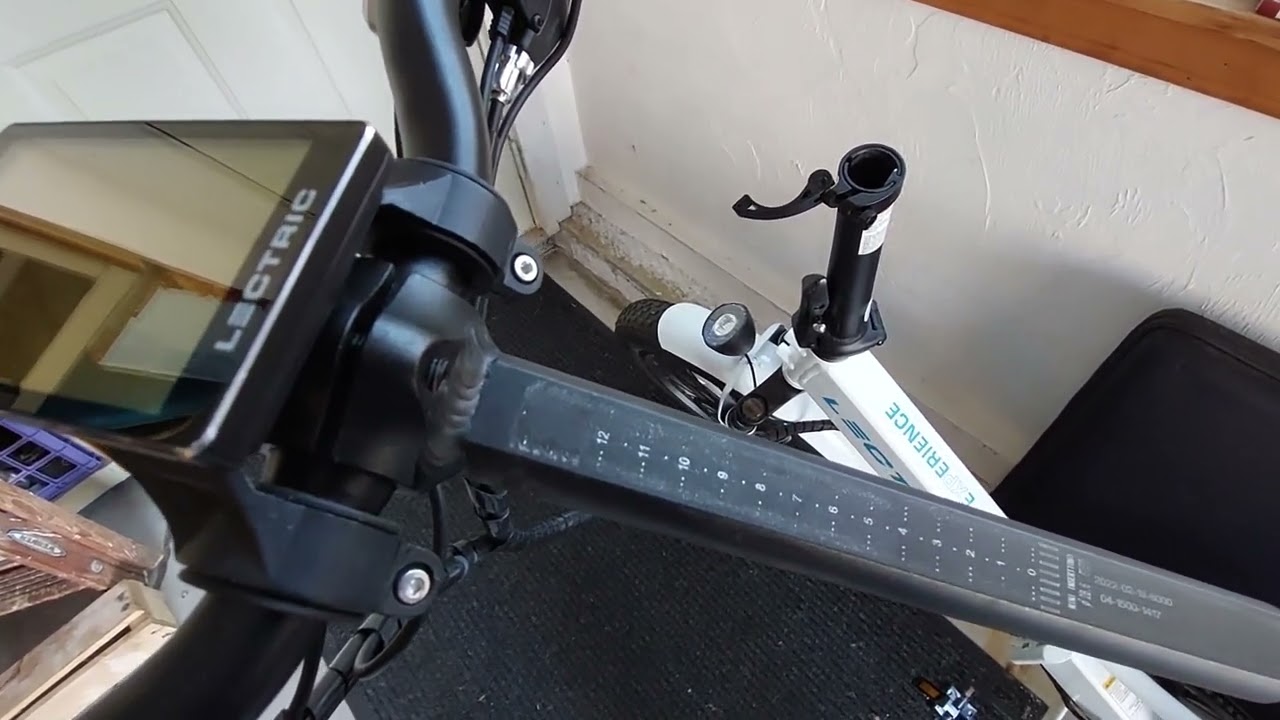 Reduce the Reach for the Handlebars on Lectric XP E-bikes the easy way !