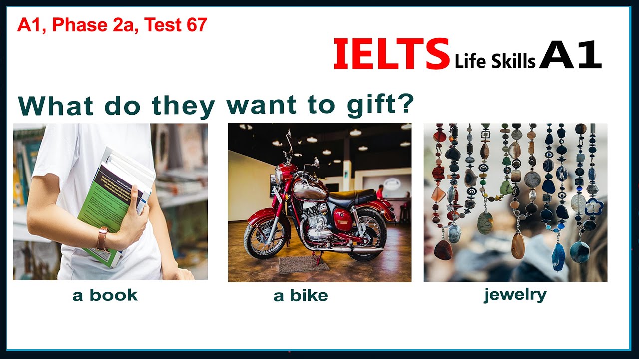 IELTS Life Skills A1 Listening Test 67 ►  New 2025 🇬🇧