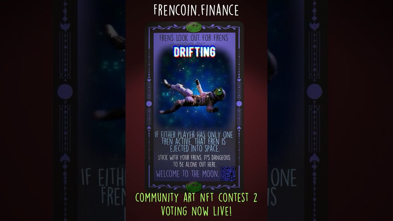 FrenCoin Community NFT Voting NOW LIVE