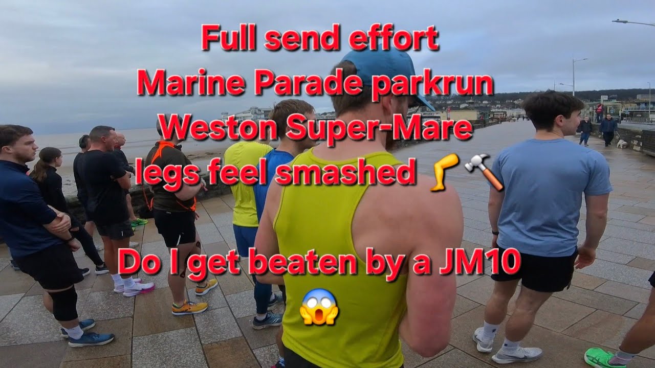 Full send effort at Marine Parade parkrun, but do I get beat by a JM10!! 7th of Feb 2026.