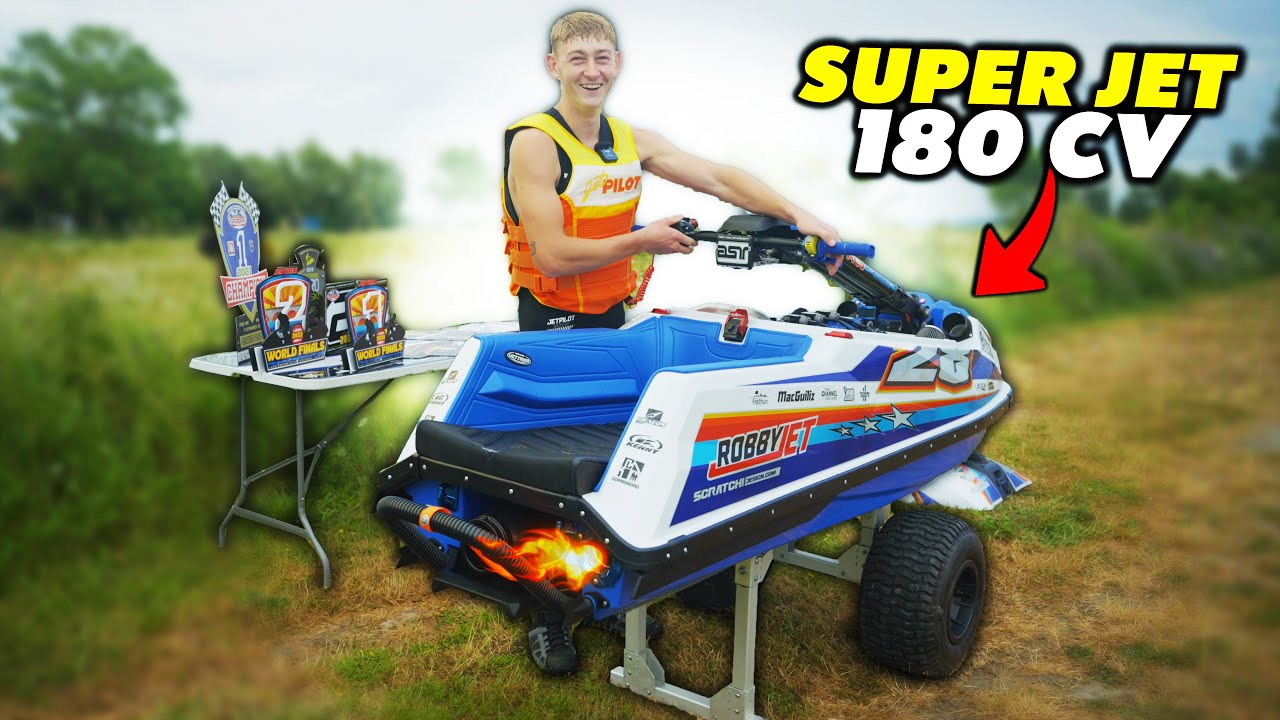 Mathéo, 18 ans, world champion, présente son JET SKI ! 🏆