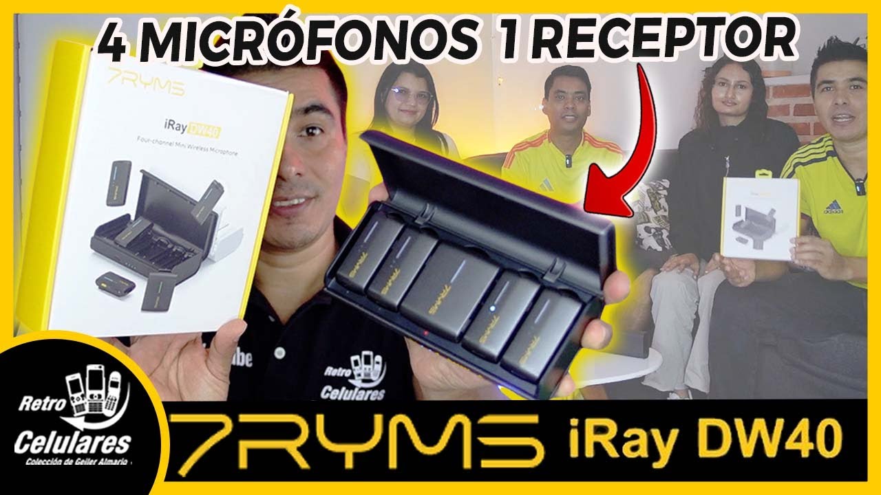 Los micrófonos ideales 😱 7 Ryms iRay DW40 | Revisión a Fondo ¿VALEN LA PENA? #7ryms