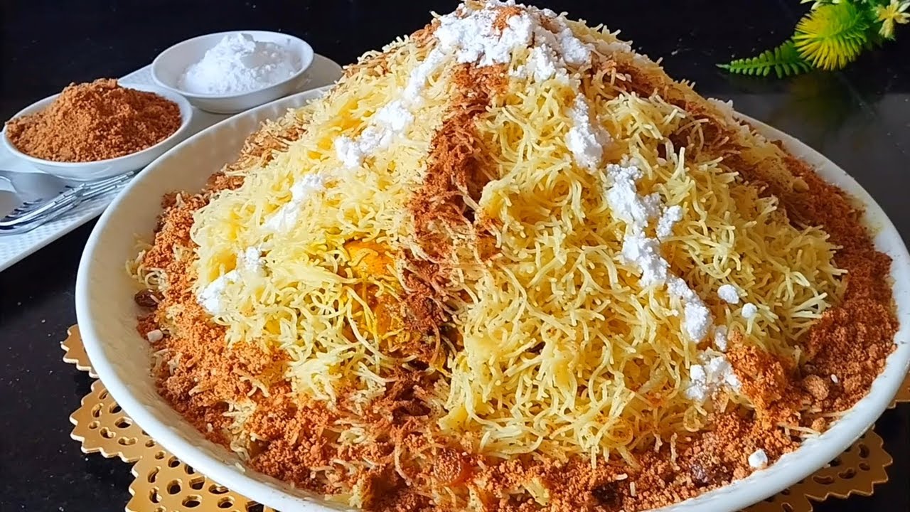 Recette Sefa le Medfouna - Cuisine Marocaine (Seffa mdfona)