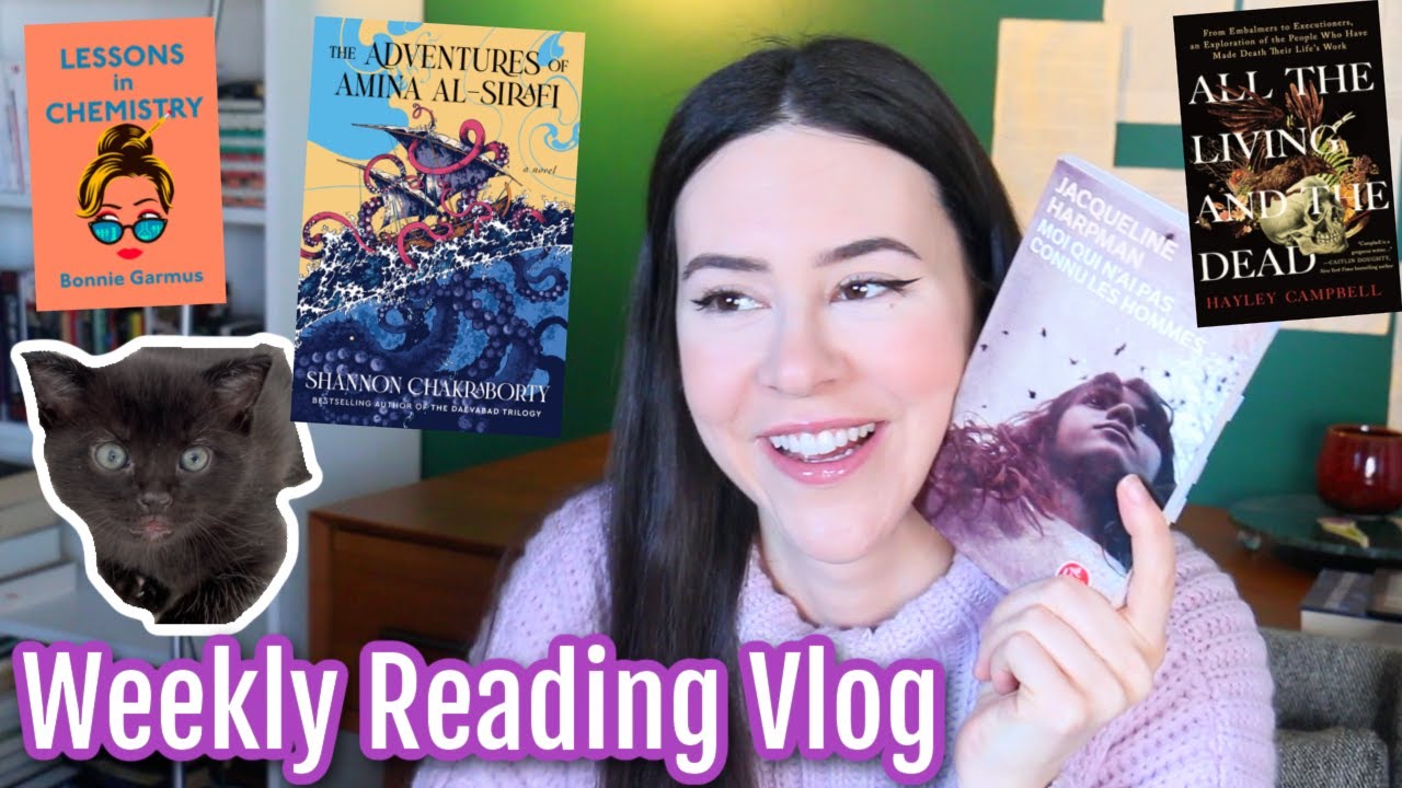 Reading Vlog || Finished two great books + 5 weeks old kittens!