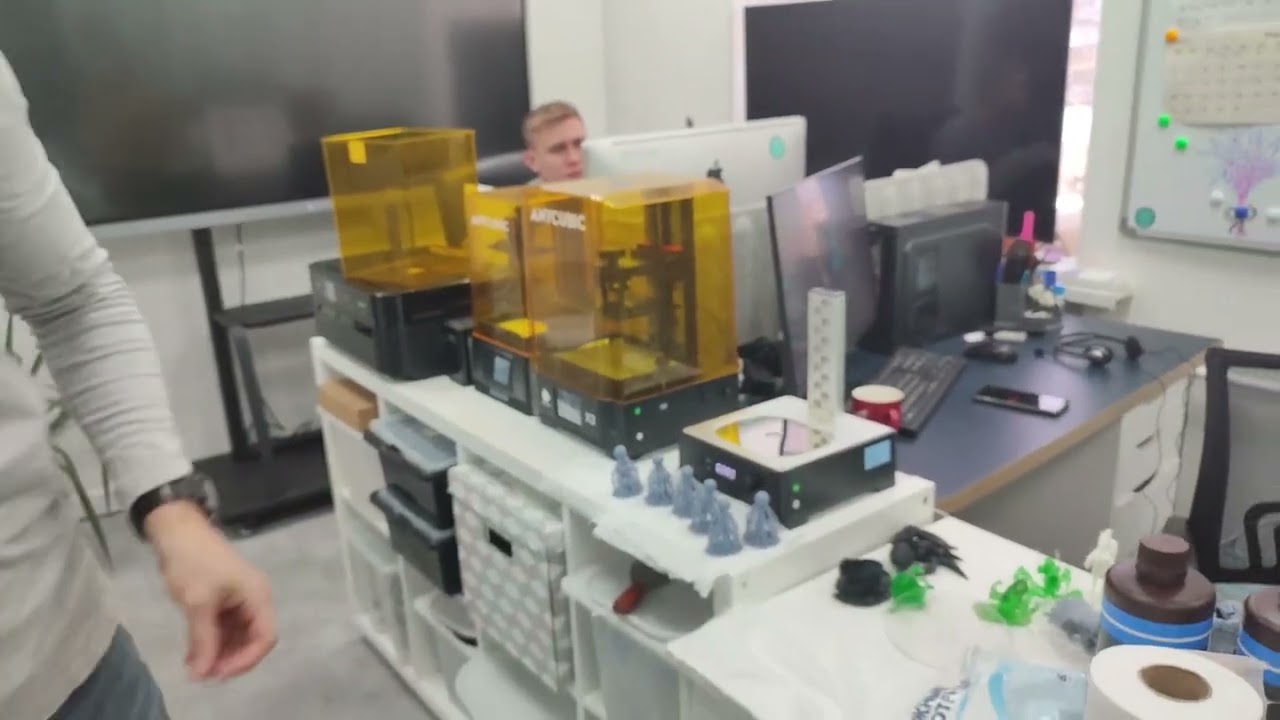 SLA принтер Anycubic Photon 4K и мойка/засветка для 3d принтеров от Anycubic Wash & Cure 2.0