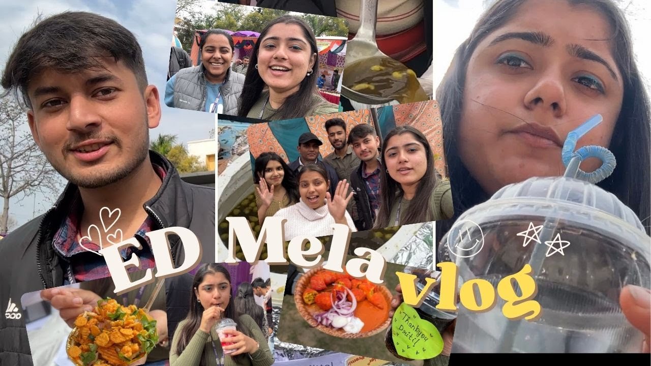 ED-Mela 2025 Vlog | JMIT Radaur College Fest | Fun, Dance, Music & More! | SlayThatVlogs