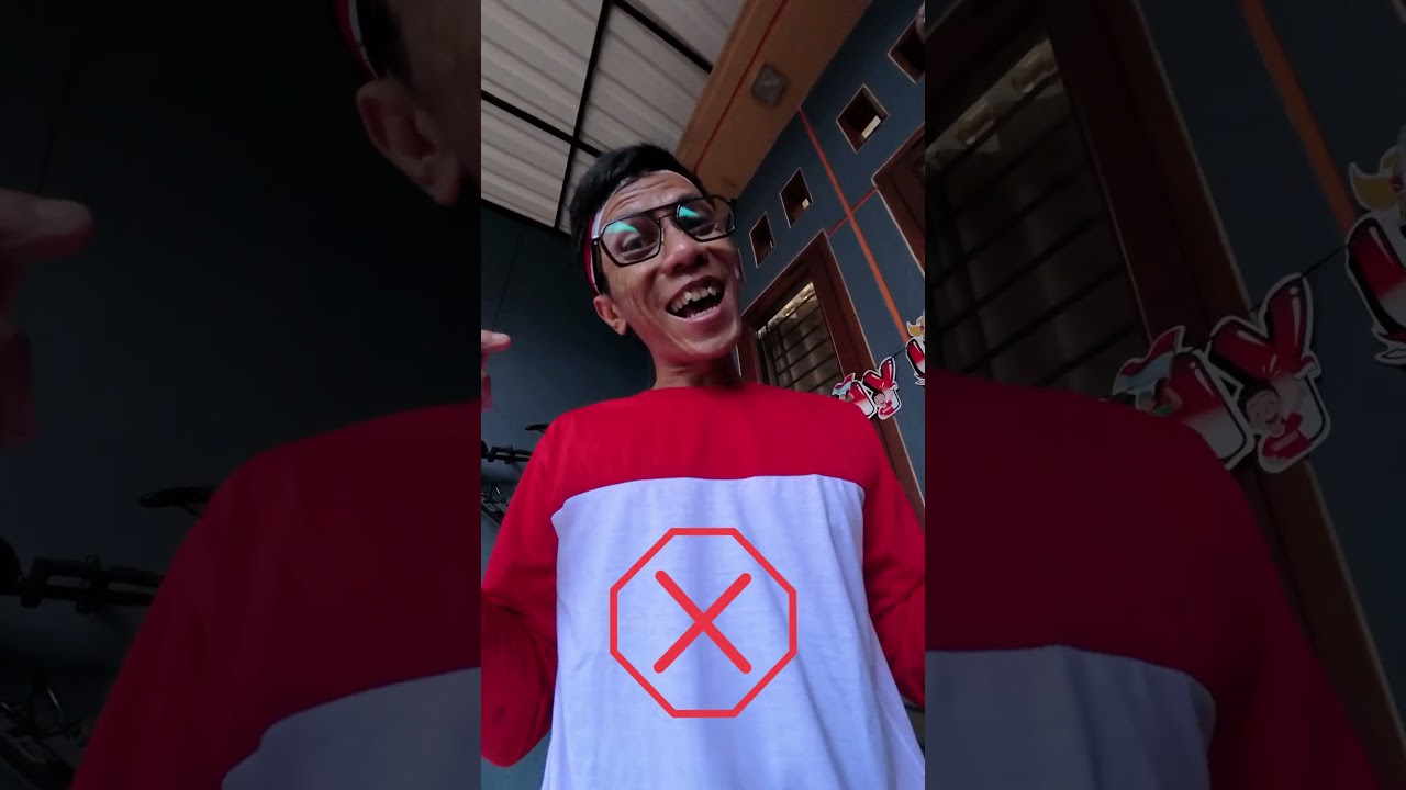 Aqilla lomba tutup mata spesial kemerdekaan indonesia #shorts