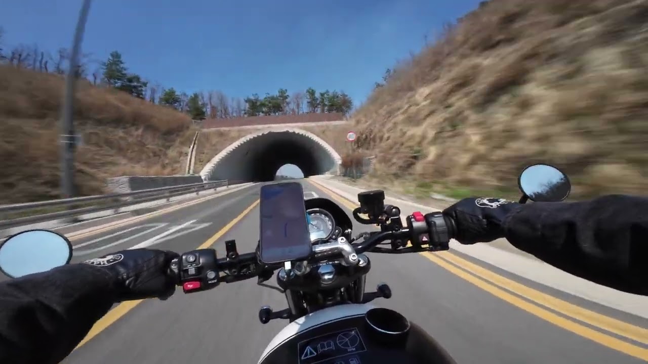 Triumph Speed Twin 900 Zard Slip-on Exhaust Sound (Stock Headers) | 트라이엄프 스피드트윈900 자드 슬립온 2