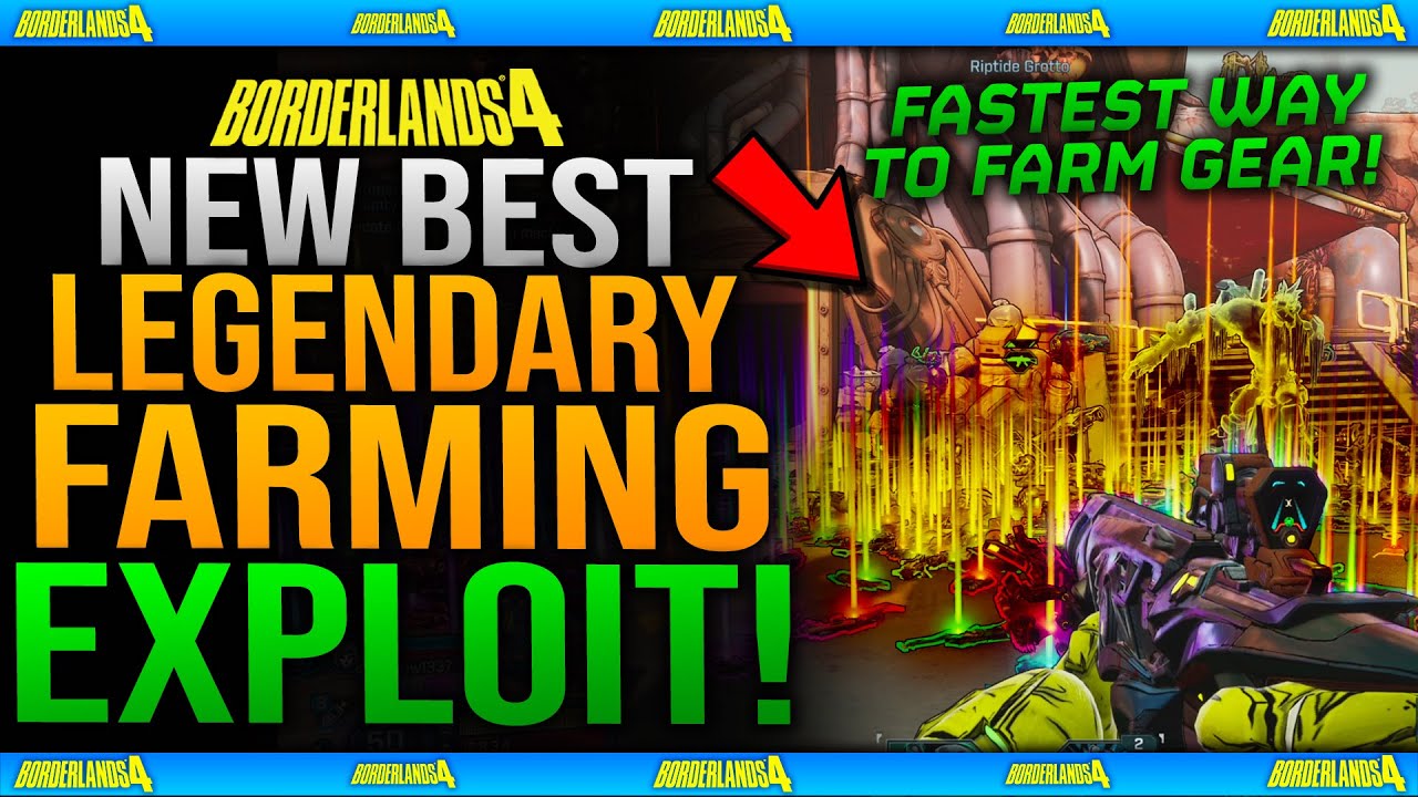 Borderlands 4: INSANE NEW BEST LEGENDARY FARM EXPLOIT - 100s Per Hour / Fastest Way To Get Any Loot