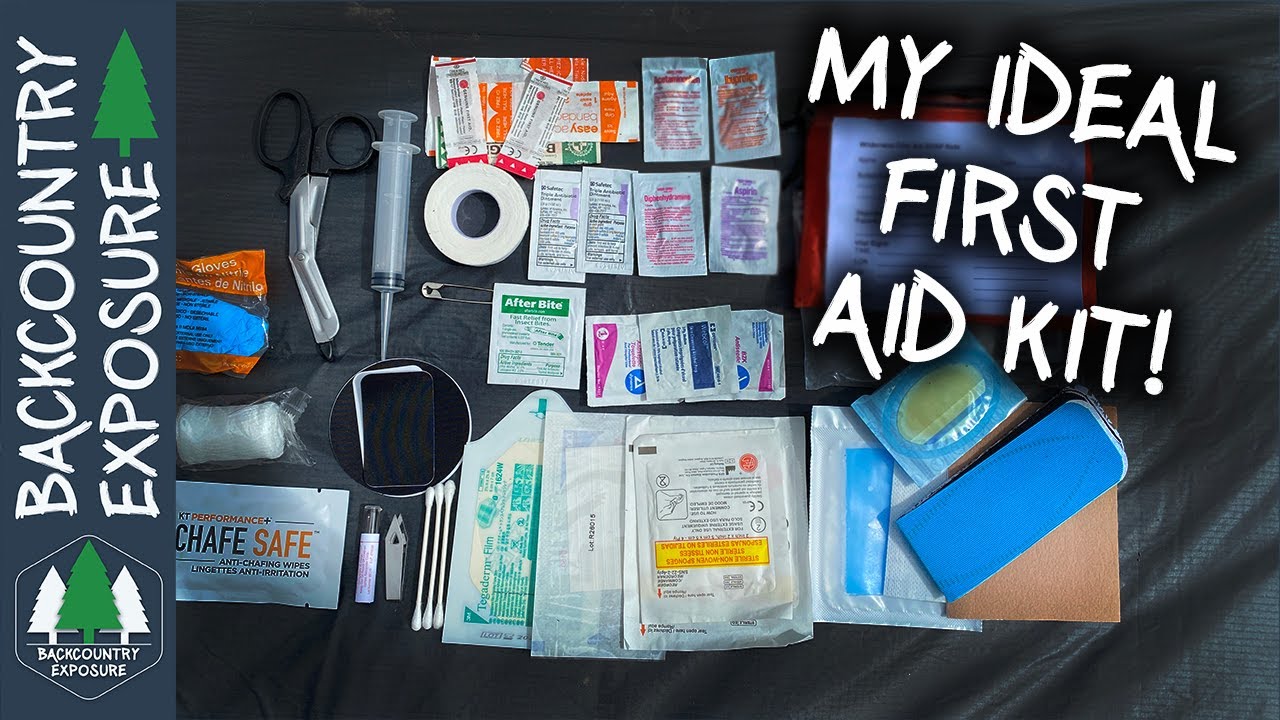 My Ideal Backpacking First Aid Kit!