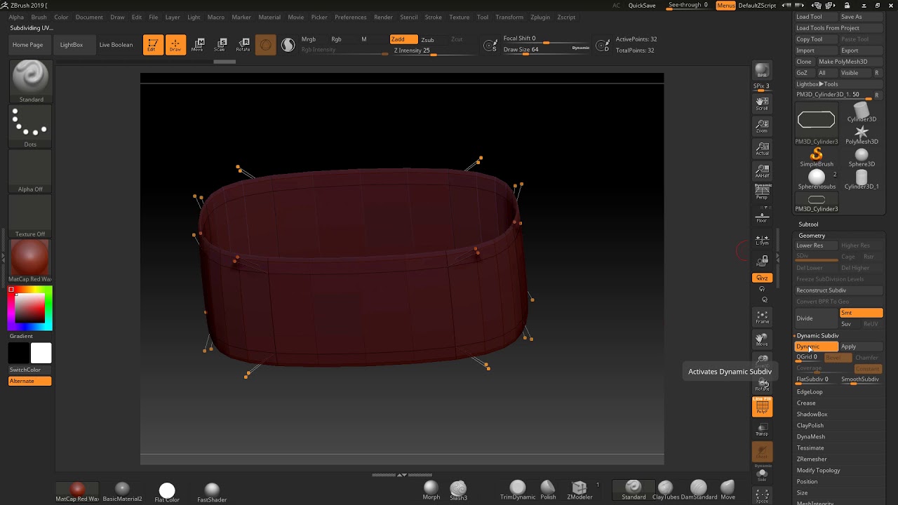 Masking and Intersection Master in ZBrush and clean Reflow Topology