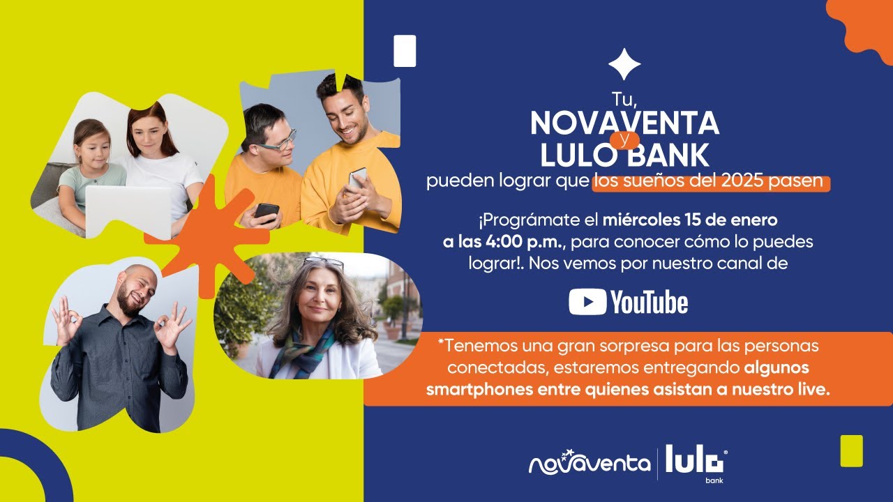 TU, NOVAVENTA Y LULO BANK