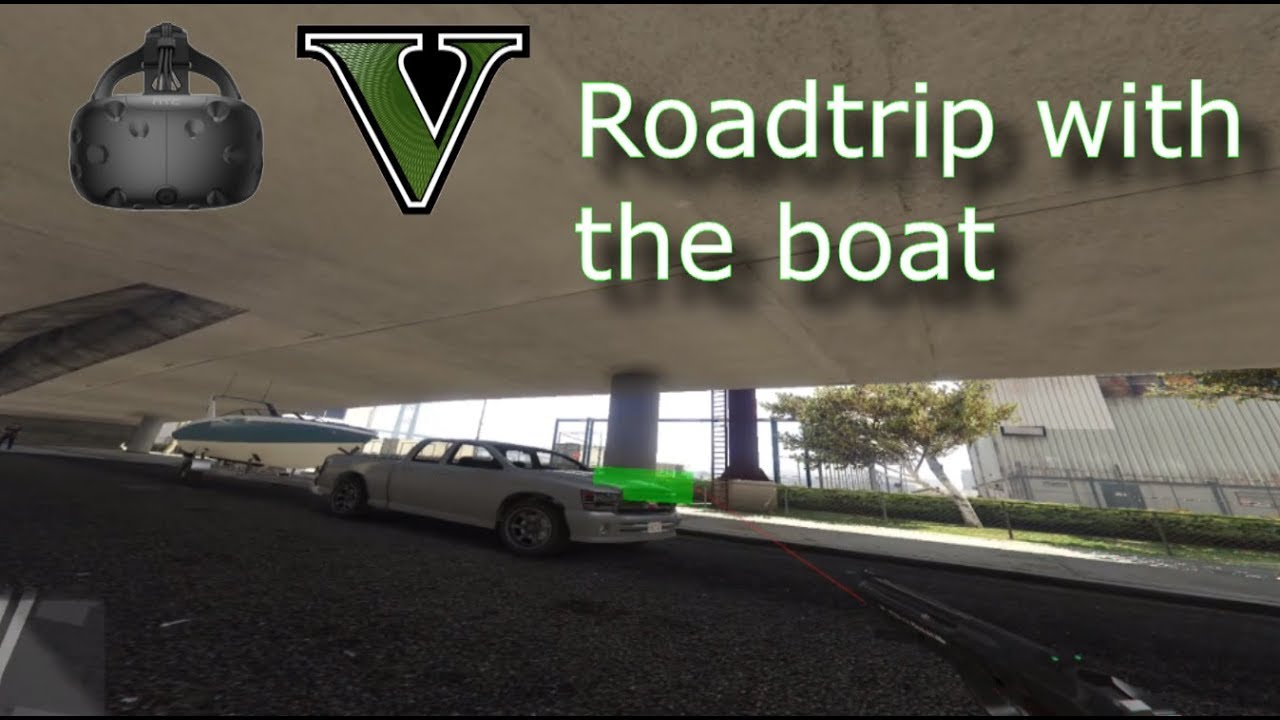 GTA5 VR - Going on vacation with my boat