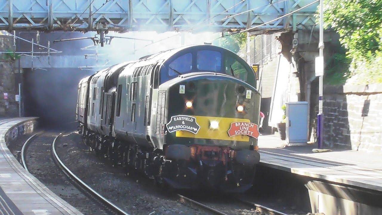 Trains at Cambuslang, WCML - 12/06/2021