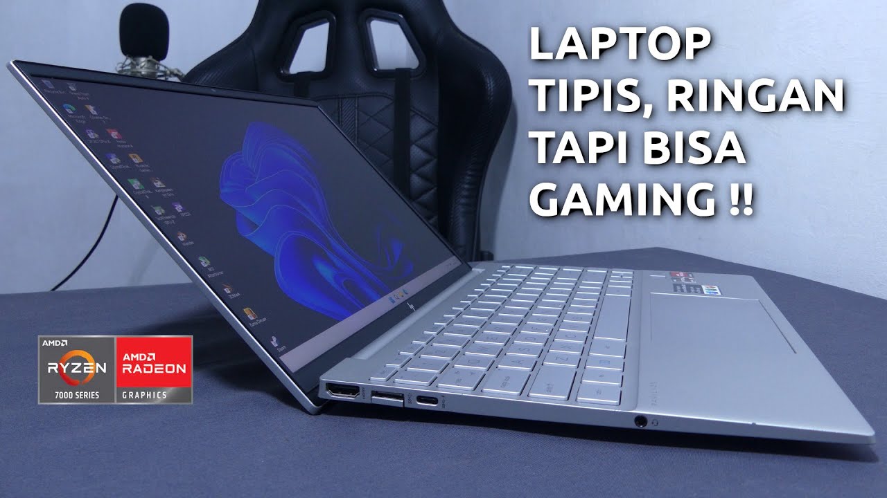 Laptop Tipis Kencang Murah !! Review HP Pavilion Aero 13 di 2024