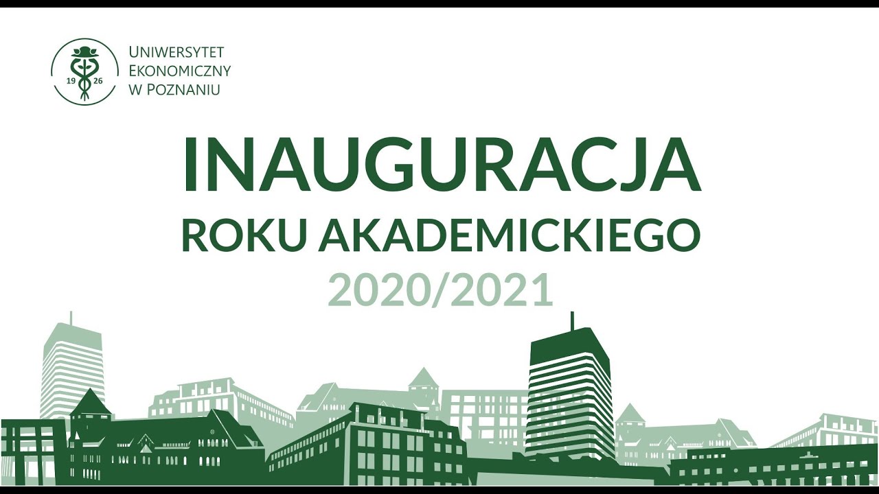 Inauguracja roku akademickiego 2020/2021 na UEP
