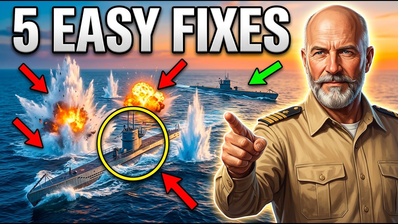 Освойте 5 тактик для подводных лодок в World of Warships