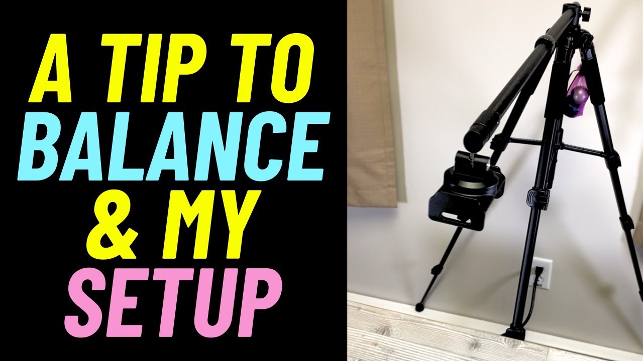 Elitehood iPhone Tripod for Overhead Video Recording a Review and How and When to Balance!