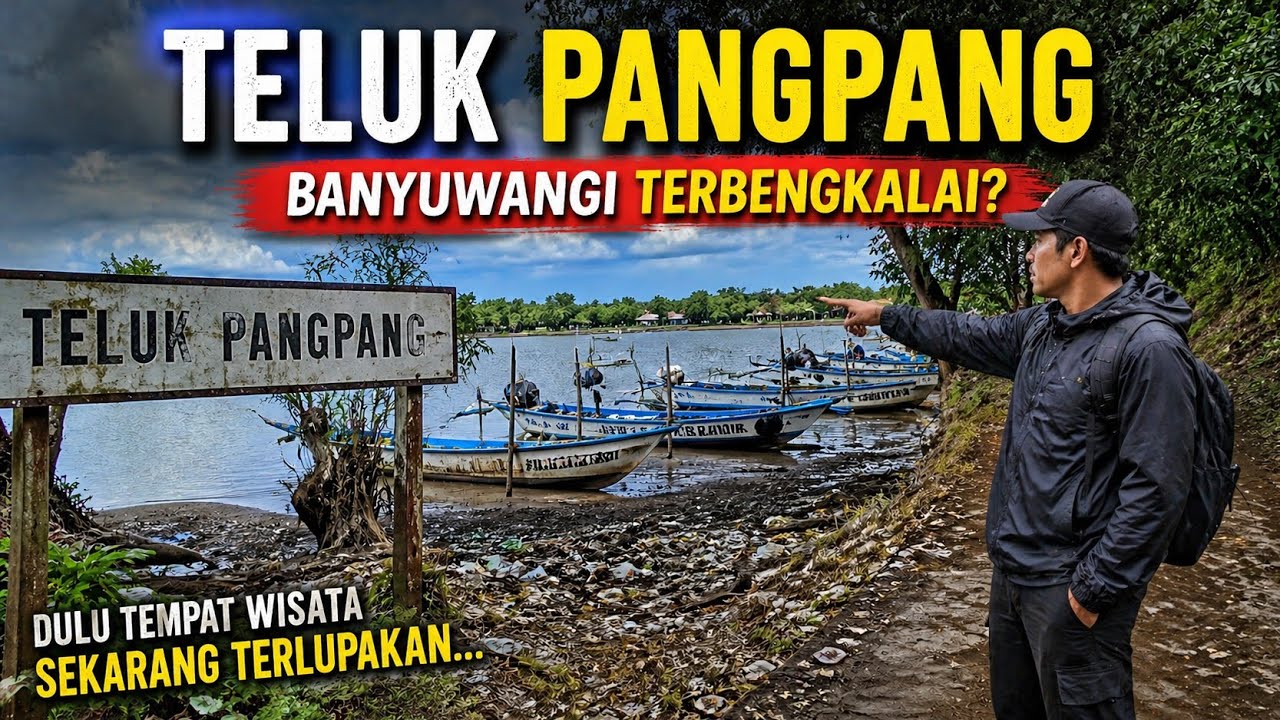Teluk Pangpang Banyuwangi Terbengkalai? Dulu Tempat Wisata, Kini Jadi Spot Mancing & Sandar Perahu