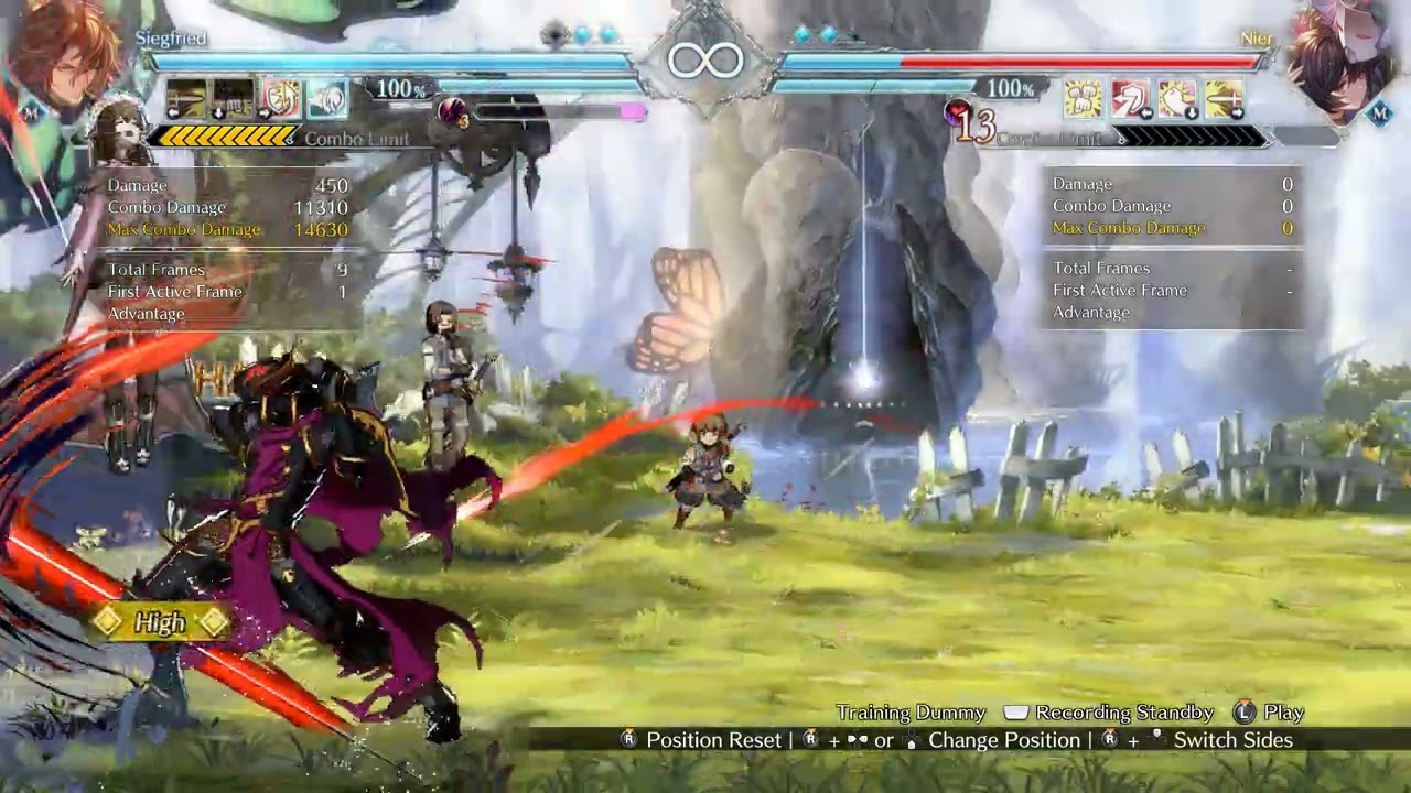 Versing Siegfried As nier next patch (colourised)