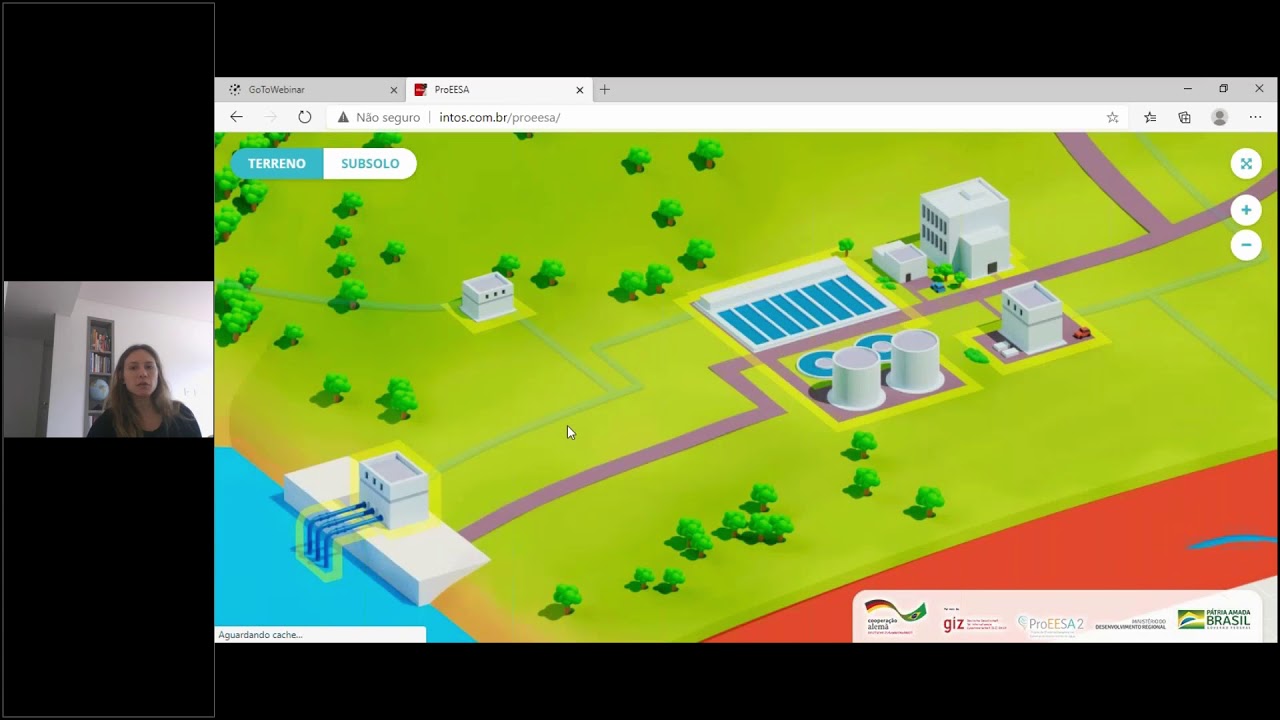 Maquete digital: Medidas de eficiência energética no abastecimento