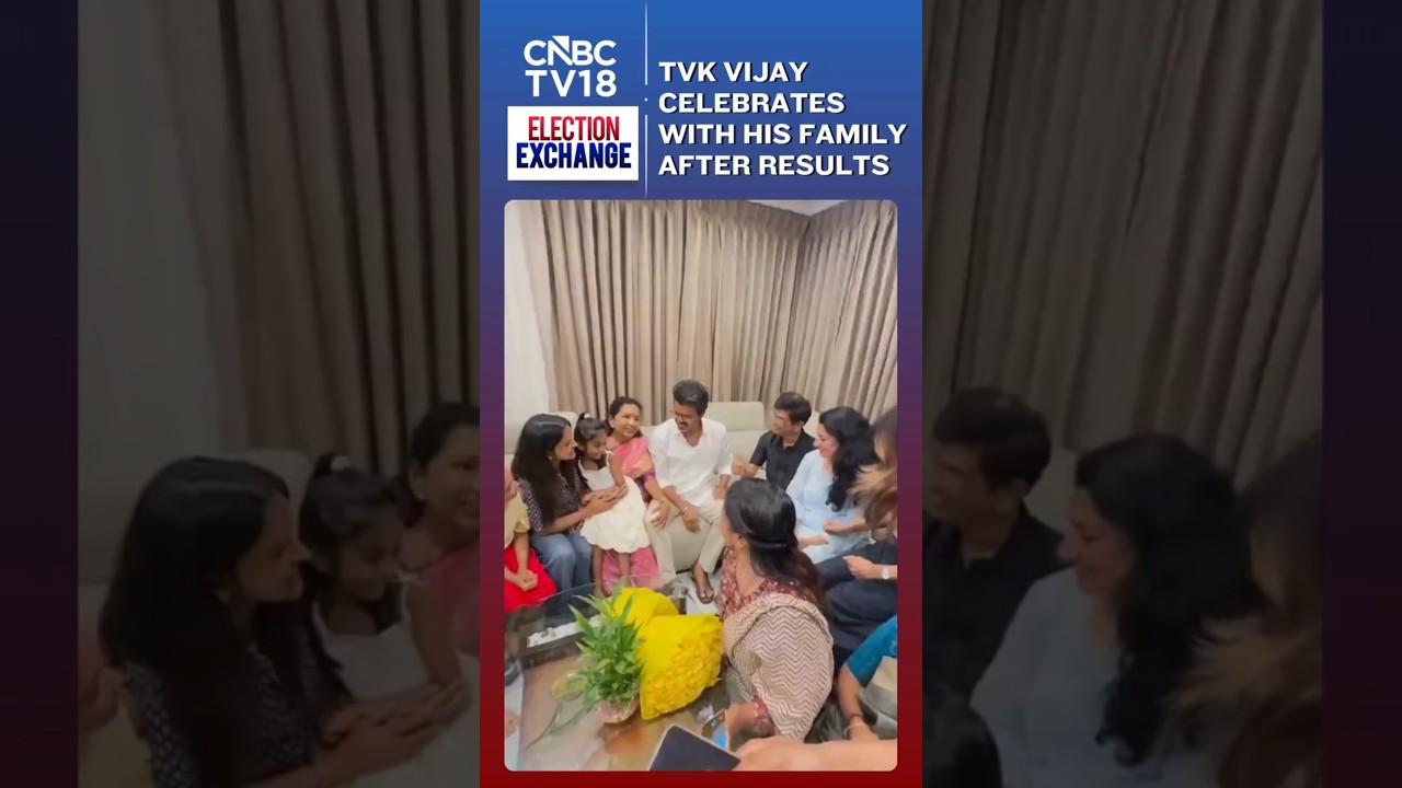 WATCH: TVK Chief Thalapathy Vijay Shares a Family Moment After His Huge Victory | N18S