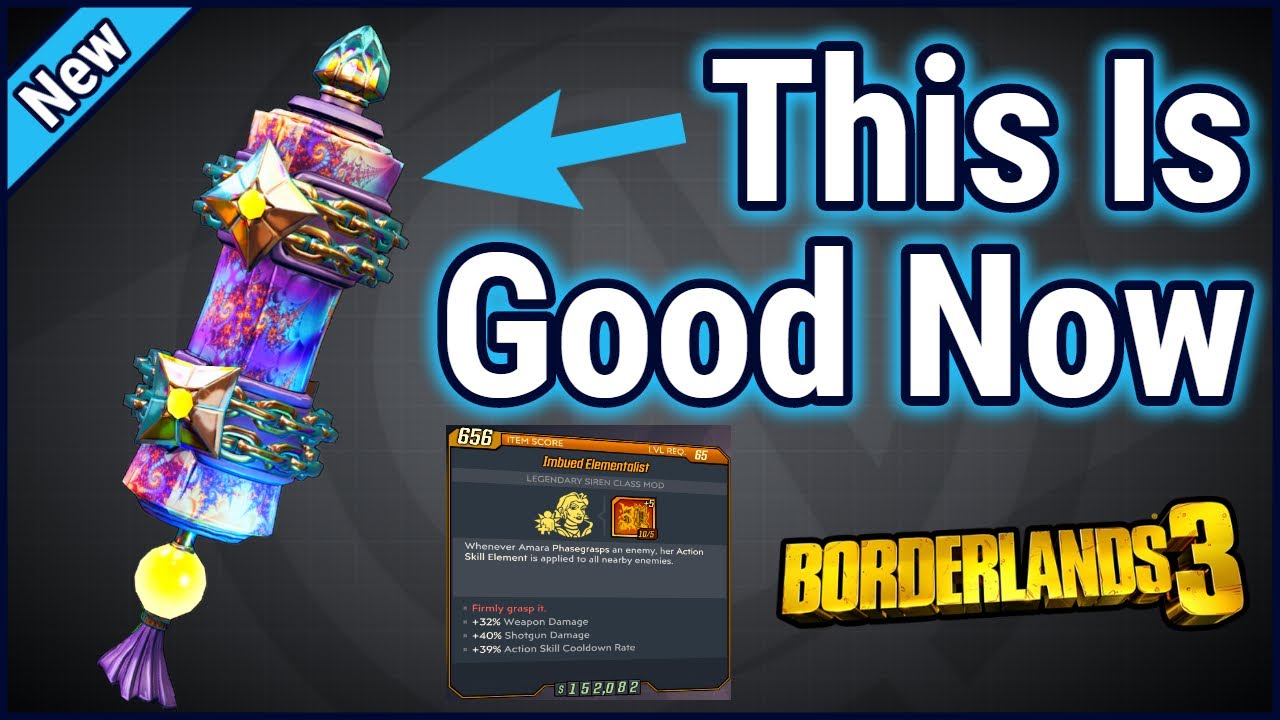 The Elementalist Class Mod, But It's Actually Good! | Borderlands 3