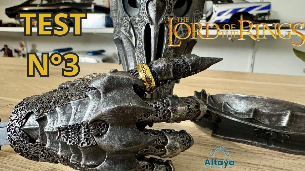 “Montez votre Sauron N°3 - La main et L'ANNEAU !!!! Altaya)”