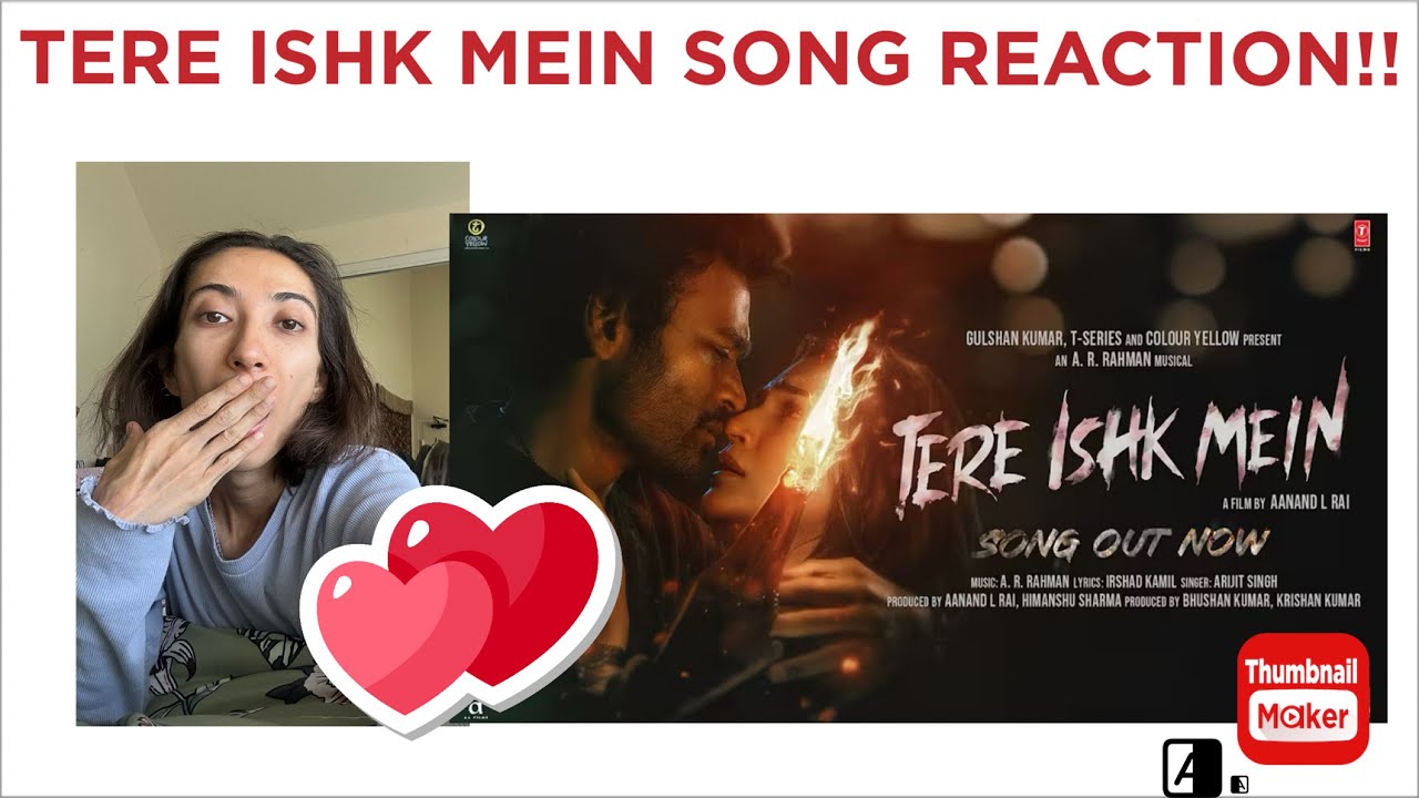 АМЕРИКАНСКАЯ РЕАКЦИЯ НА ПЕСНЮ TERE ISHQ MEIN! ДХАНУШ | КРИТИ САНОН