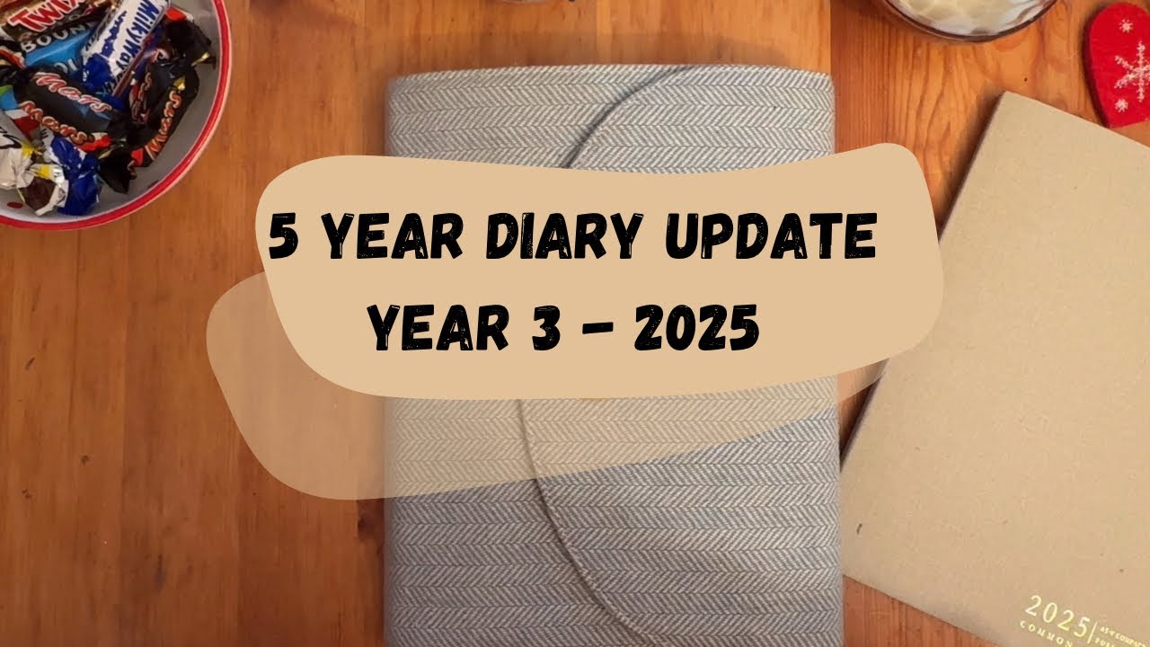 Hobonichi 5 Year Diary Update - Year 3: the year it fell apart