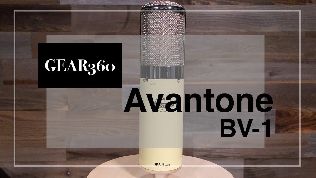 Avantone BV-1 MKII Tube Microphone - Gear360 at Front End Audio