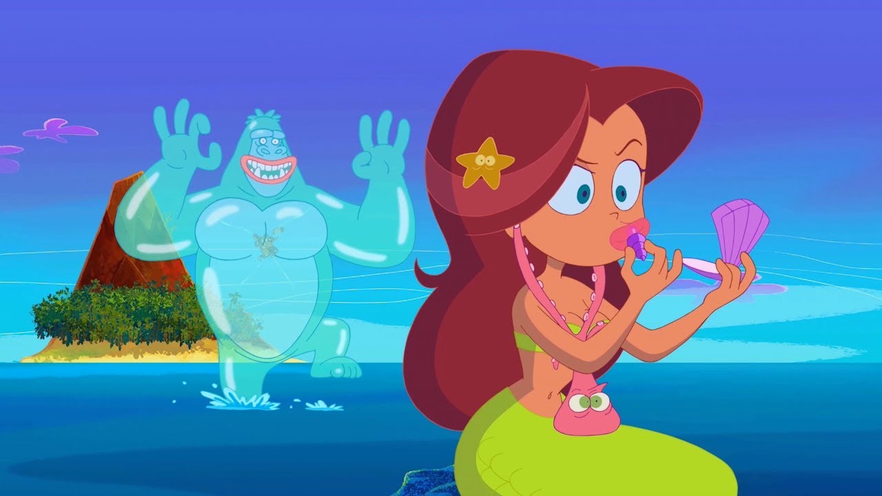 ZIG e SHARKO 💋💄 Marina está se maquiando 💄💋 Português Brasil |  Cartoon for Kids
