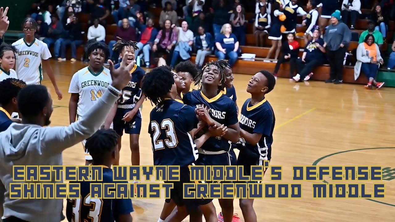 Eastern Wayne Middle cranks up the pressure vs Greenwood! Rodgers and Summers out score the T-Birds!
