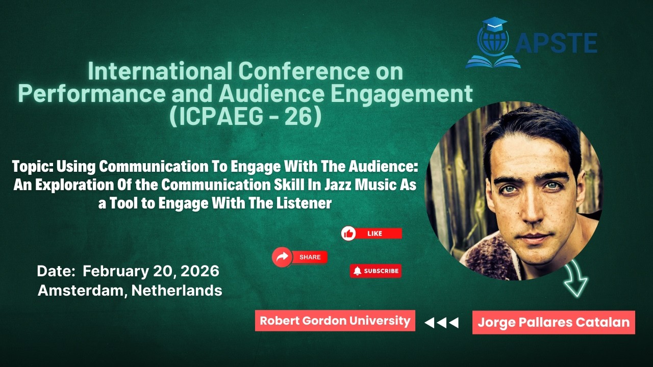 APSTE - Communication Skills in Jazz Music for Audience Engagement