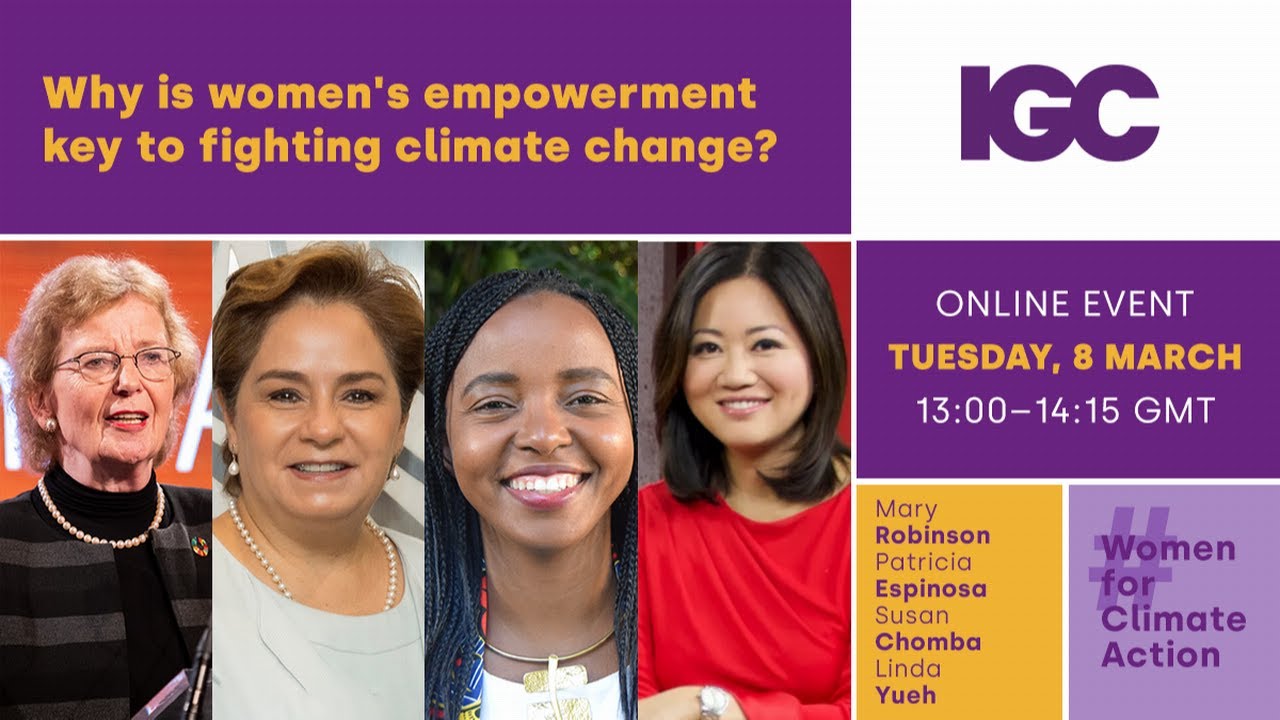 Why is women’s empowerment key to fighting climate change?