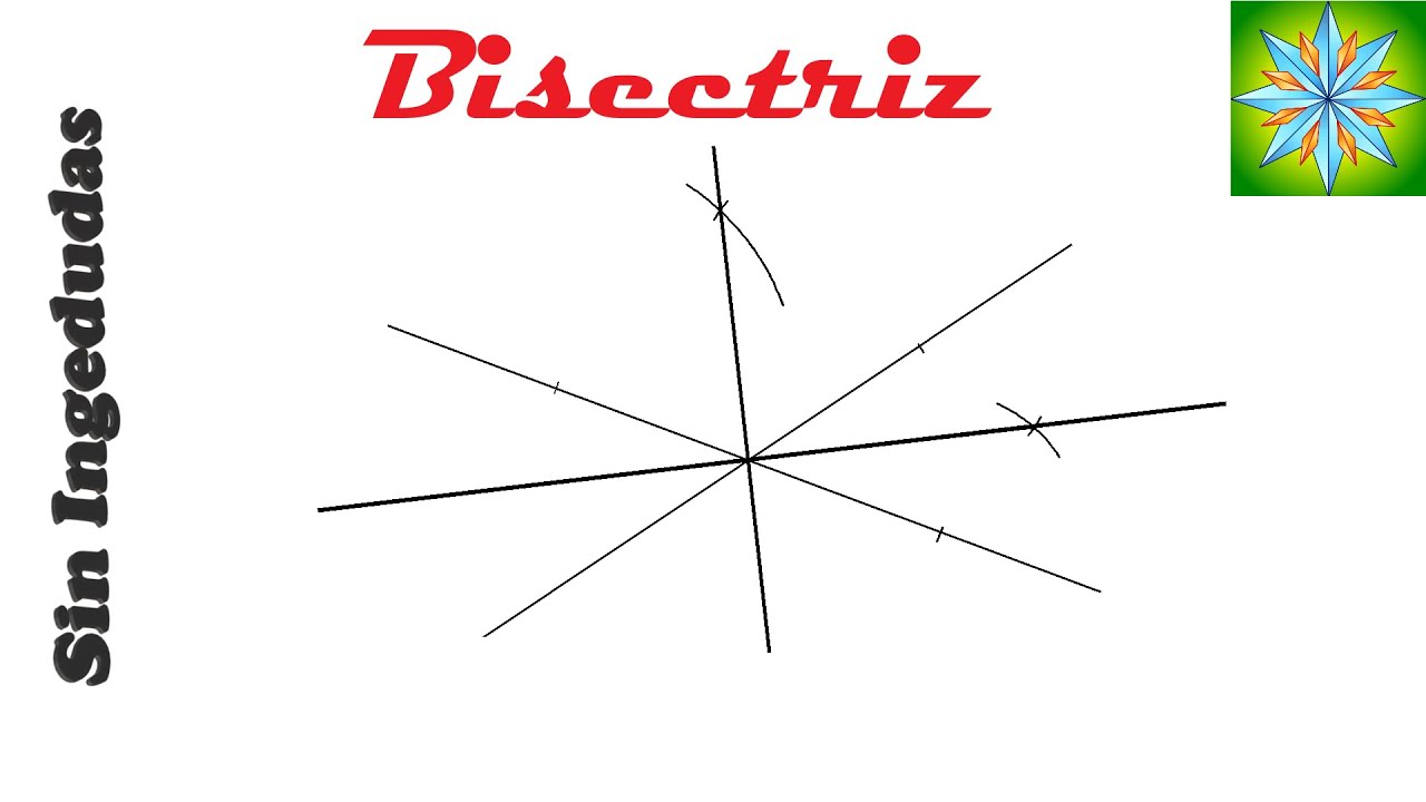 Obtención de la bisectriz de un ángulo | Dibujo Técnico | Sin Ingedudas