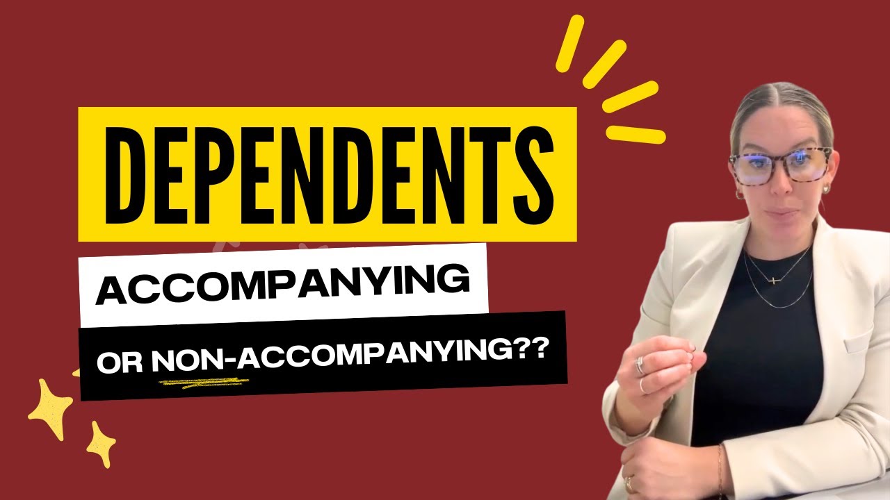 Accompanying vs. Non-Accompanying Dependents - What to Choose!