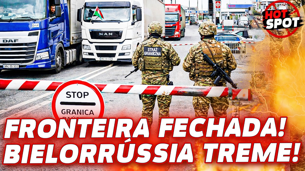 😱 Polônia FECHA fronteira! Bielorrússia entra em PÂNICO! Guerra começa AGORA?!