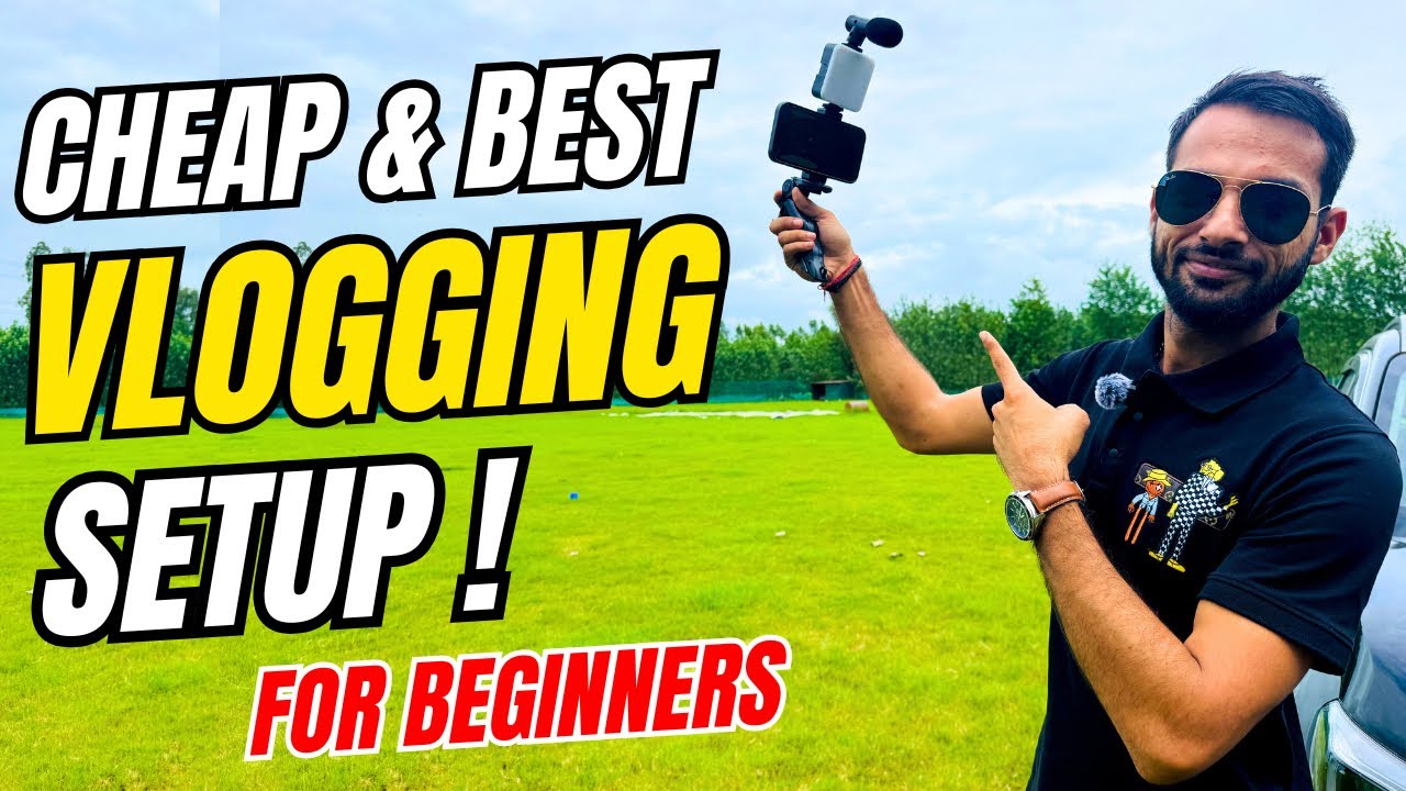 Best Budget Vlogging Setup for Beginners 📷🔥 Cheap & Easy ! Unfiltered Zone ! 